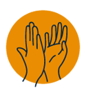 illustration of hands high-fiving